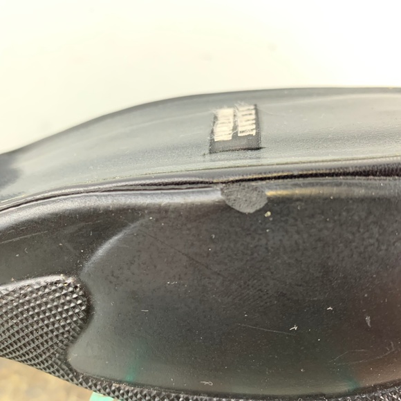 Stuart Weitzman Black Leather Clogs Sandals 8.5 - Picture 4 of 8